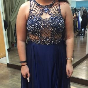 Blue Prom Dress